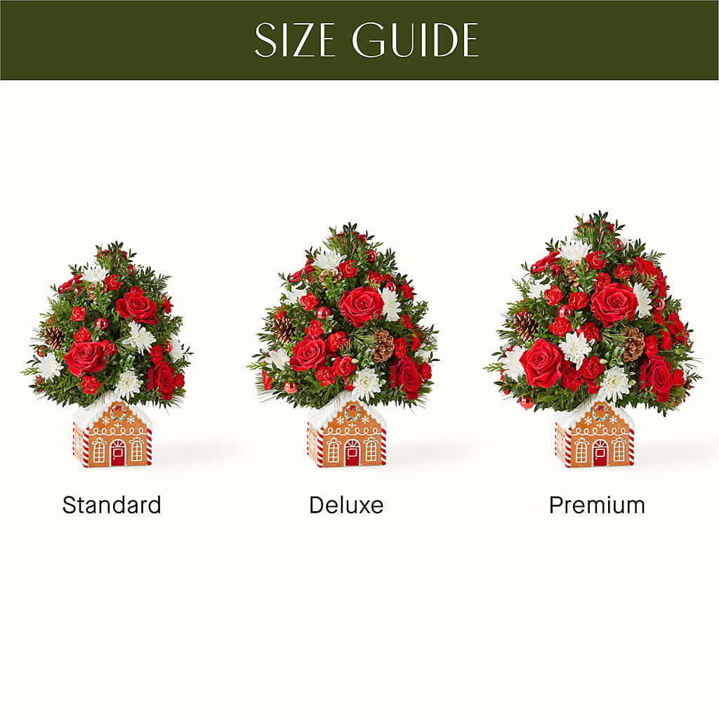Spiced Gingerbread Tree – Citrus Valley Florist, West Covina CA