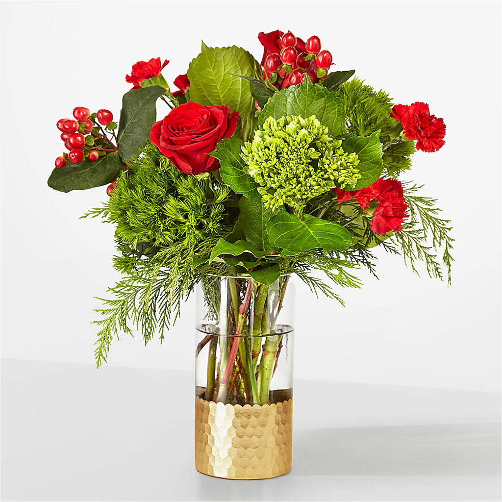 Plaid Throw Bouquet – Citrus Valley Florist, West Covina CA