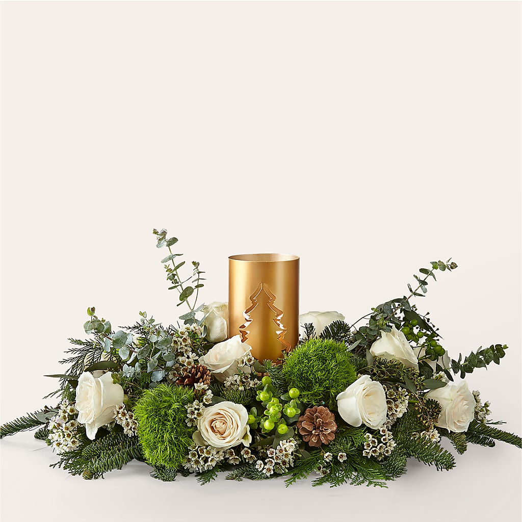 Chestnuts Roasting Centerpiece – Citrus Valley Florist, West Covina CA