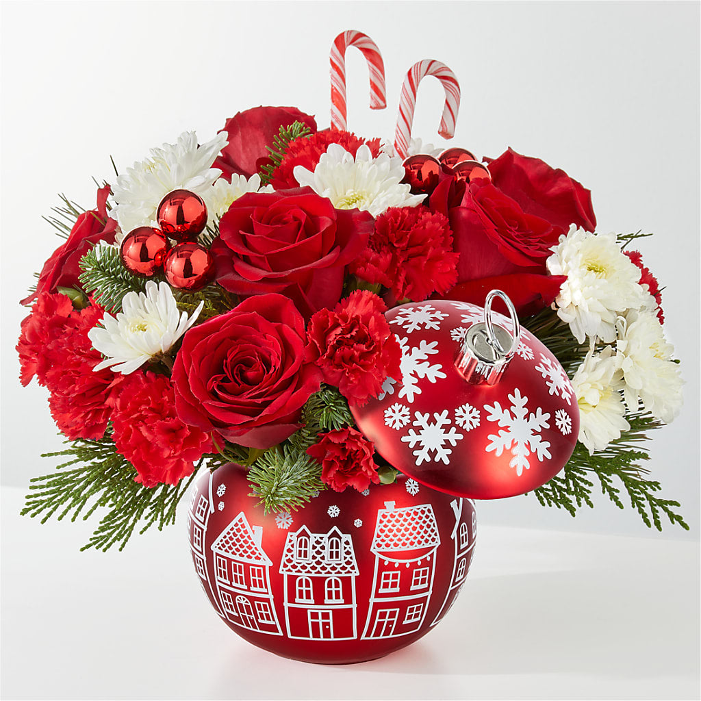 Cheer in the Air Ornament – Citrus Valley Florist, West Covina CA