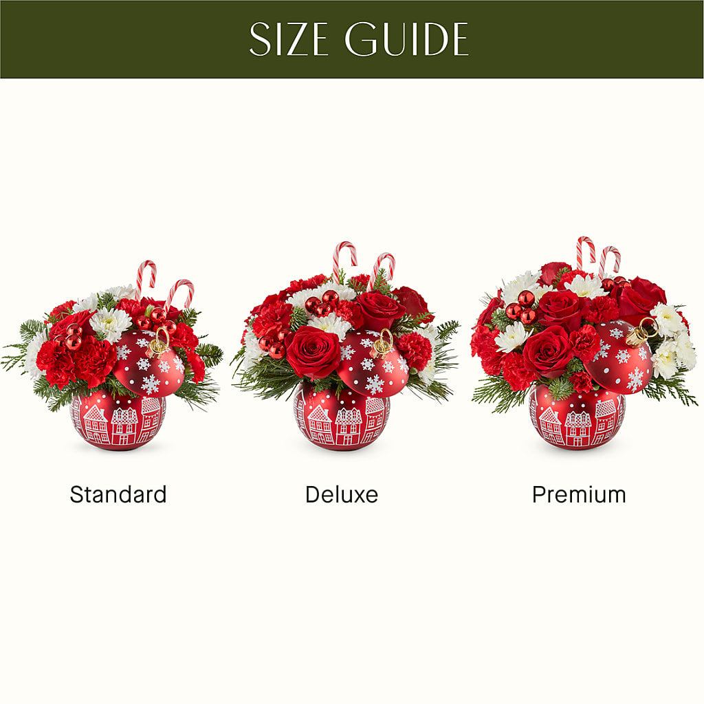 Cheer in the Air Ornament – Citrus Valley Florist, West Covina CA