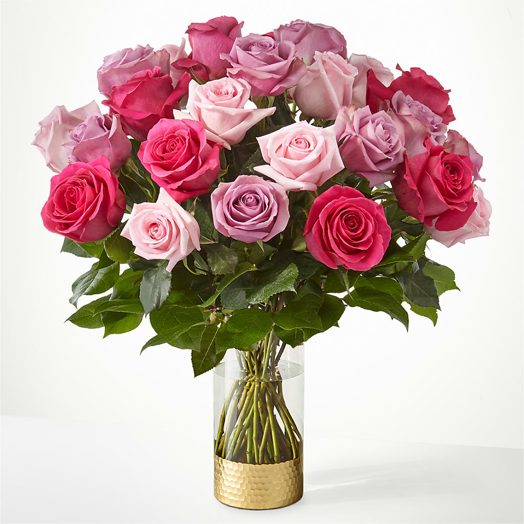 Pure Beauty Mixed Roses – Citrus Valley Florist, West Covina CA