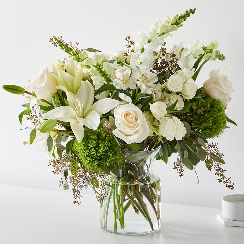 Fresh Linen Bouquet – Citrus Valley Florist, West Covina CA