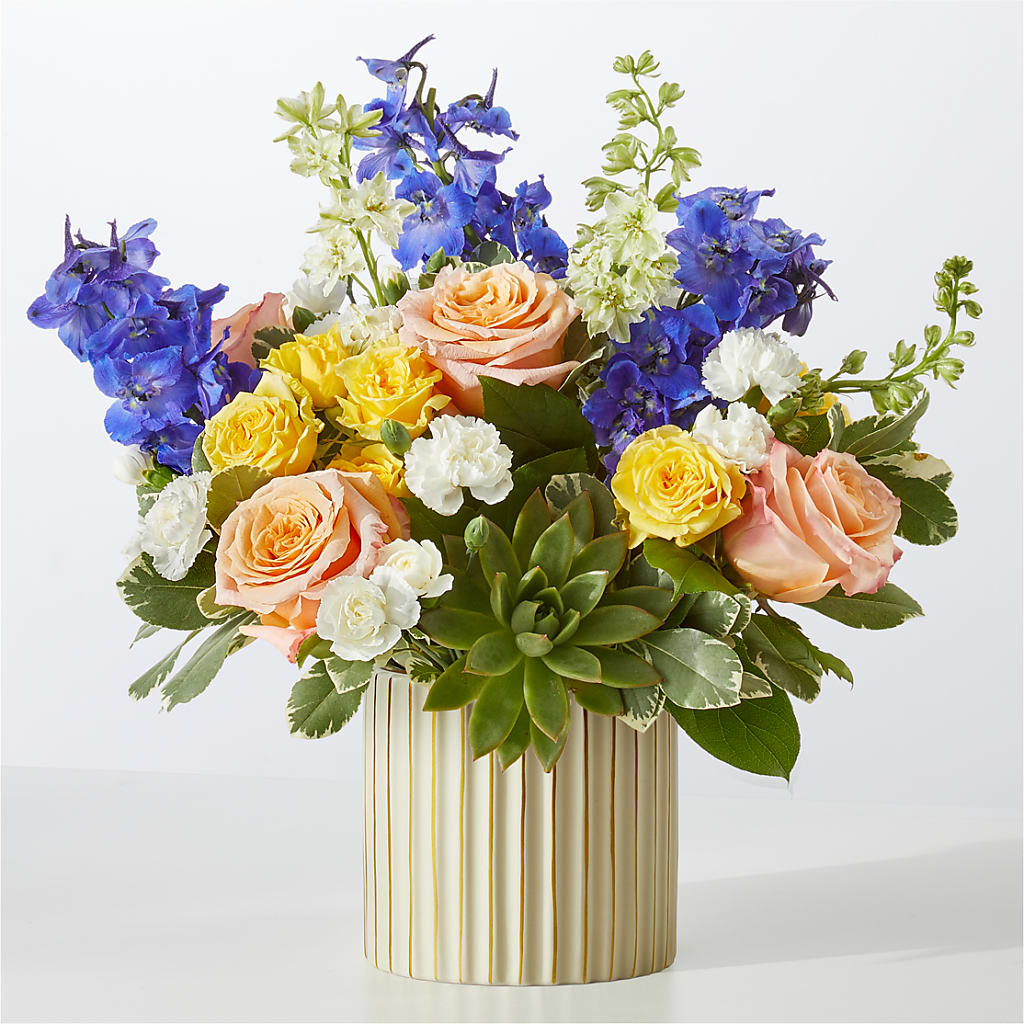 Cobalt Reverie Bouquet – Citrus Valley Florist, West Covina CA