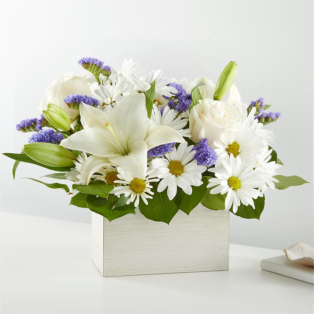 Beyond Blue Box Bouquet – Citrus Valley Florist, West Covina CA
