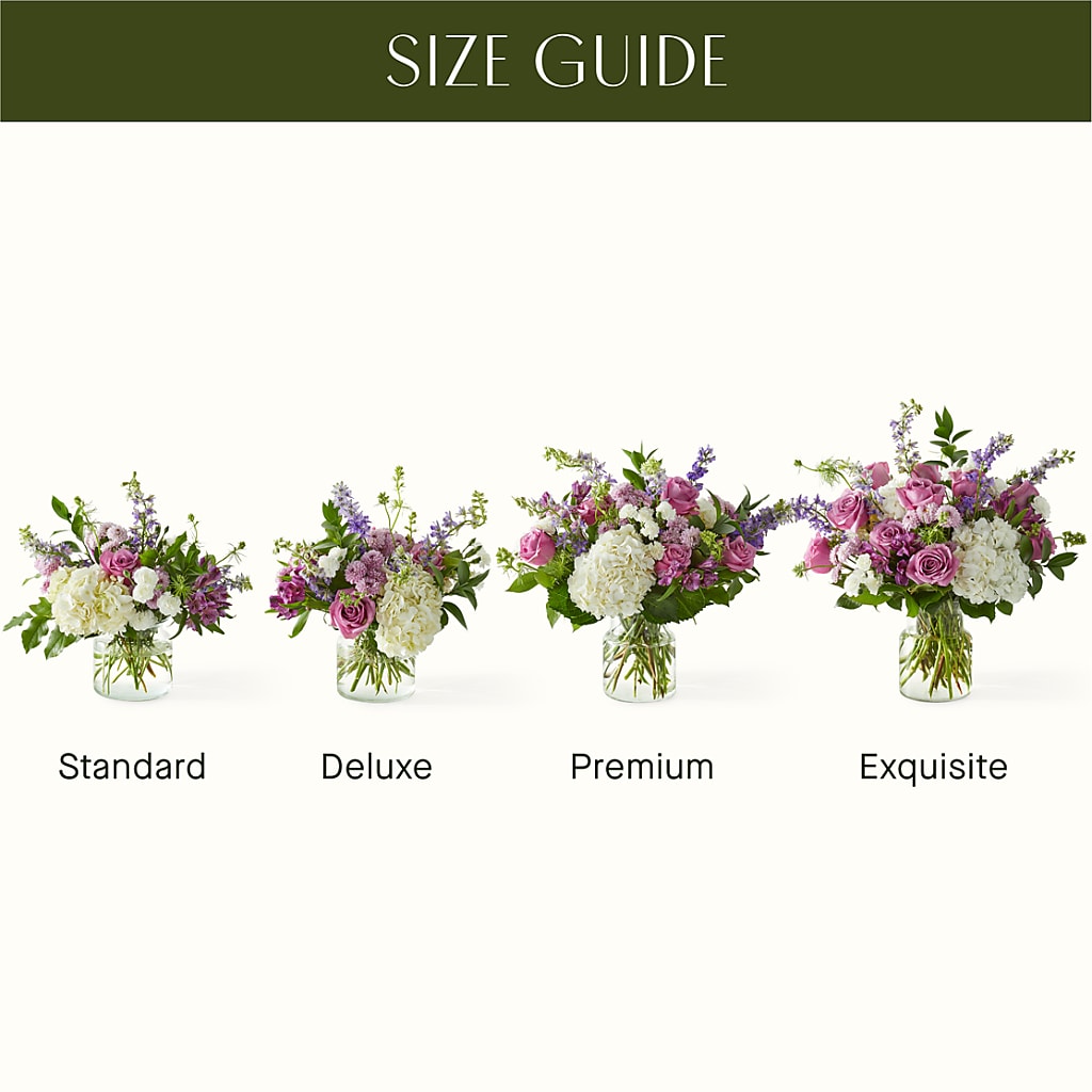Violet Caress Bouquet – Citrus Valley Florist, West Covina CA