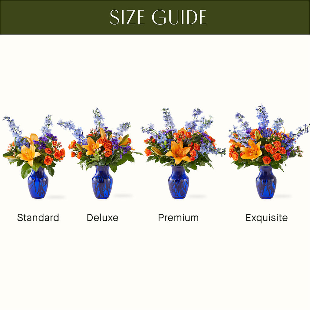 Radiant Citrus Bouquet – Citrus Valley Florist, West Covina CA