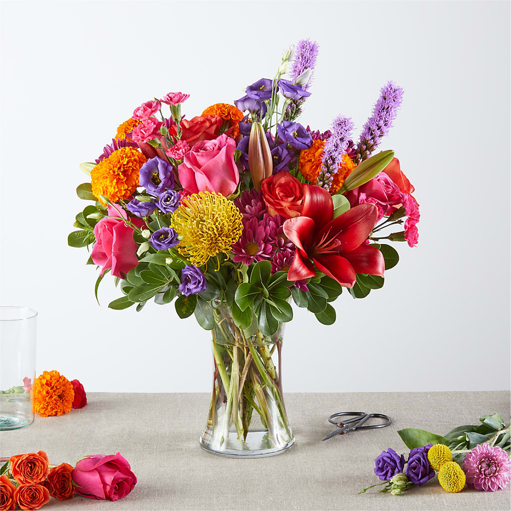 Feast of Color – A Florist Original – Citrus Valley Florist, West Covina CA