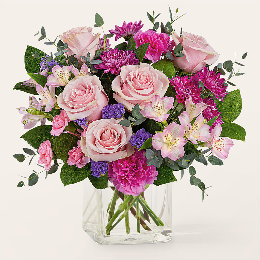 Rosy Radiance Bouquet – Citrus Valley Florist, West Covina CA
