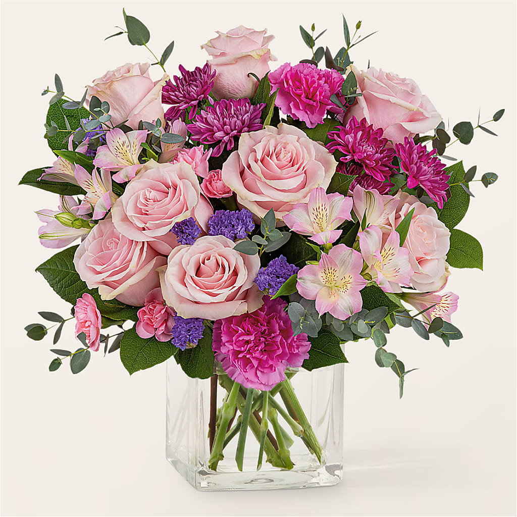 Rosy Radiance Bouquet – Citrus Valley Florist, West Covina CA