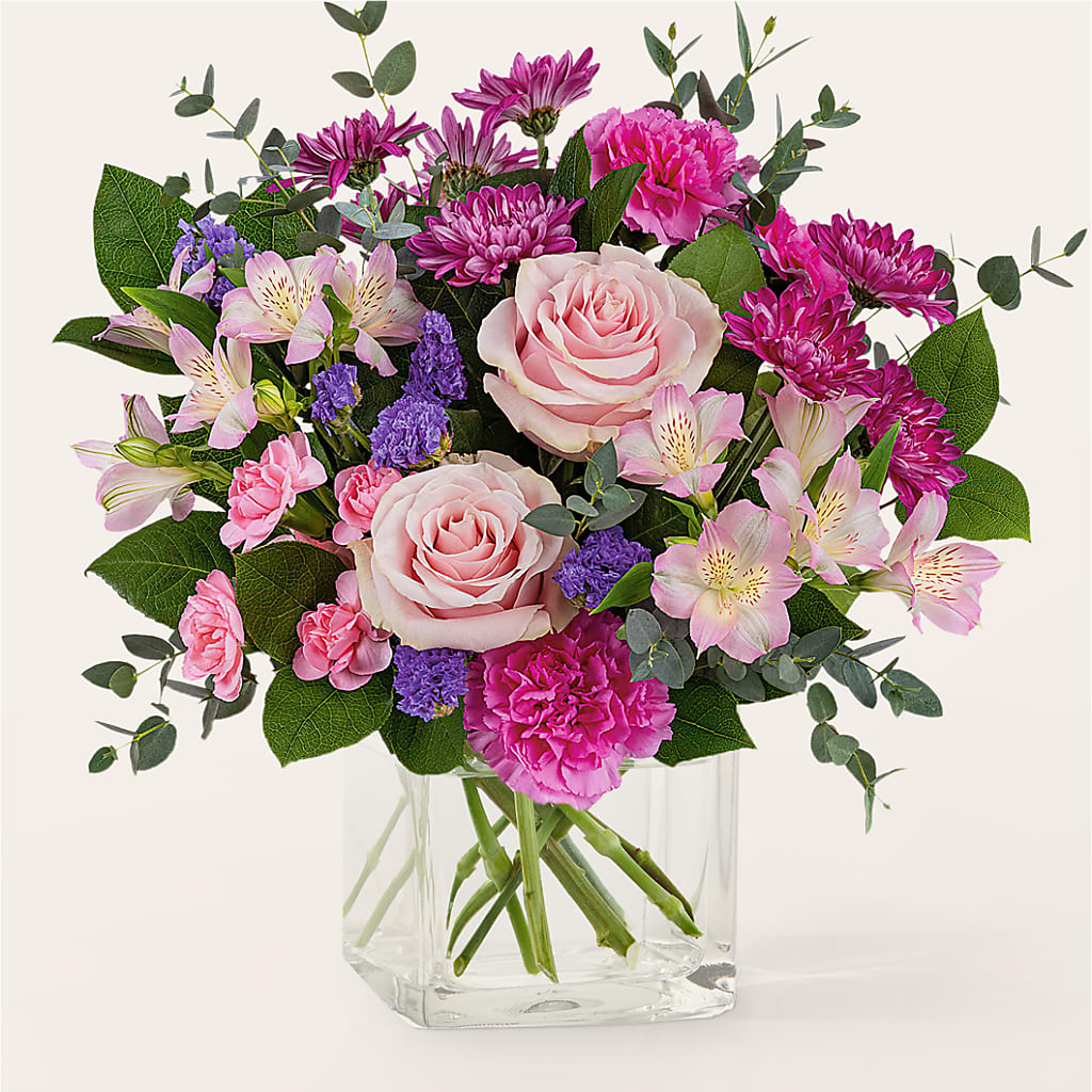 Rosy Radiance Bouquet – Citrus Valley Florist, West Covina CA