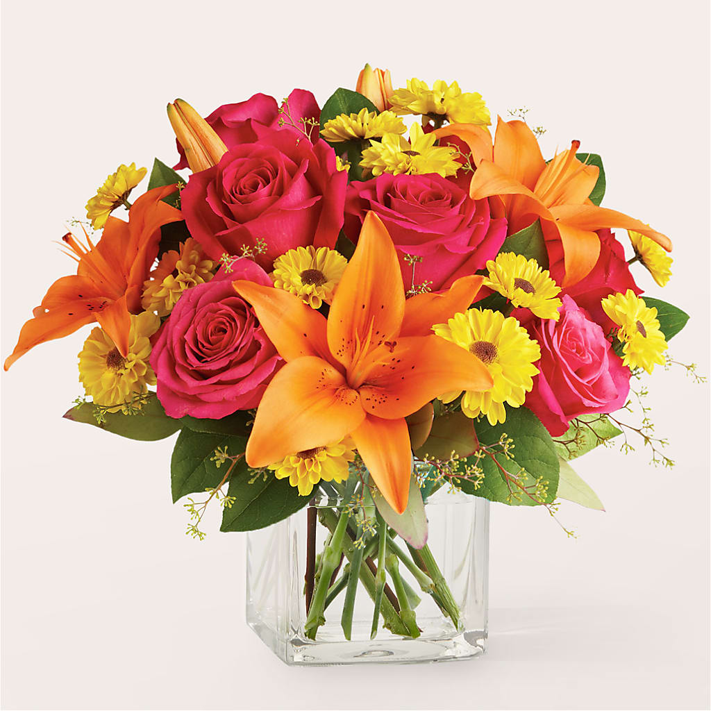 Neon Lights Bouquet – Citrus Valley Florist, West Covina CA