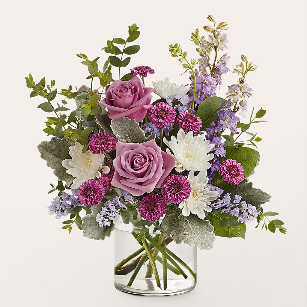 Violet Frost Bouquet – Citrus Valley Florist, West Covina CA