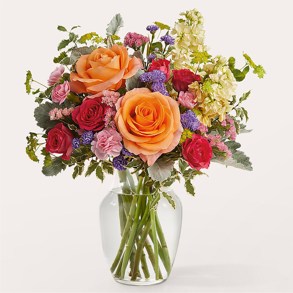 Tangerine Tango Bouquet – Citrus Valley Florist, West Covina CA