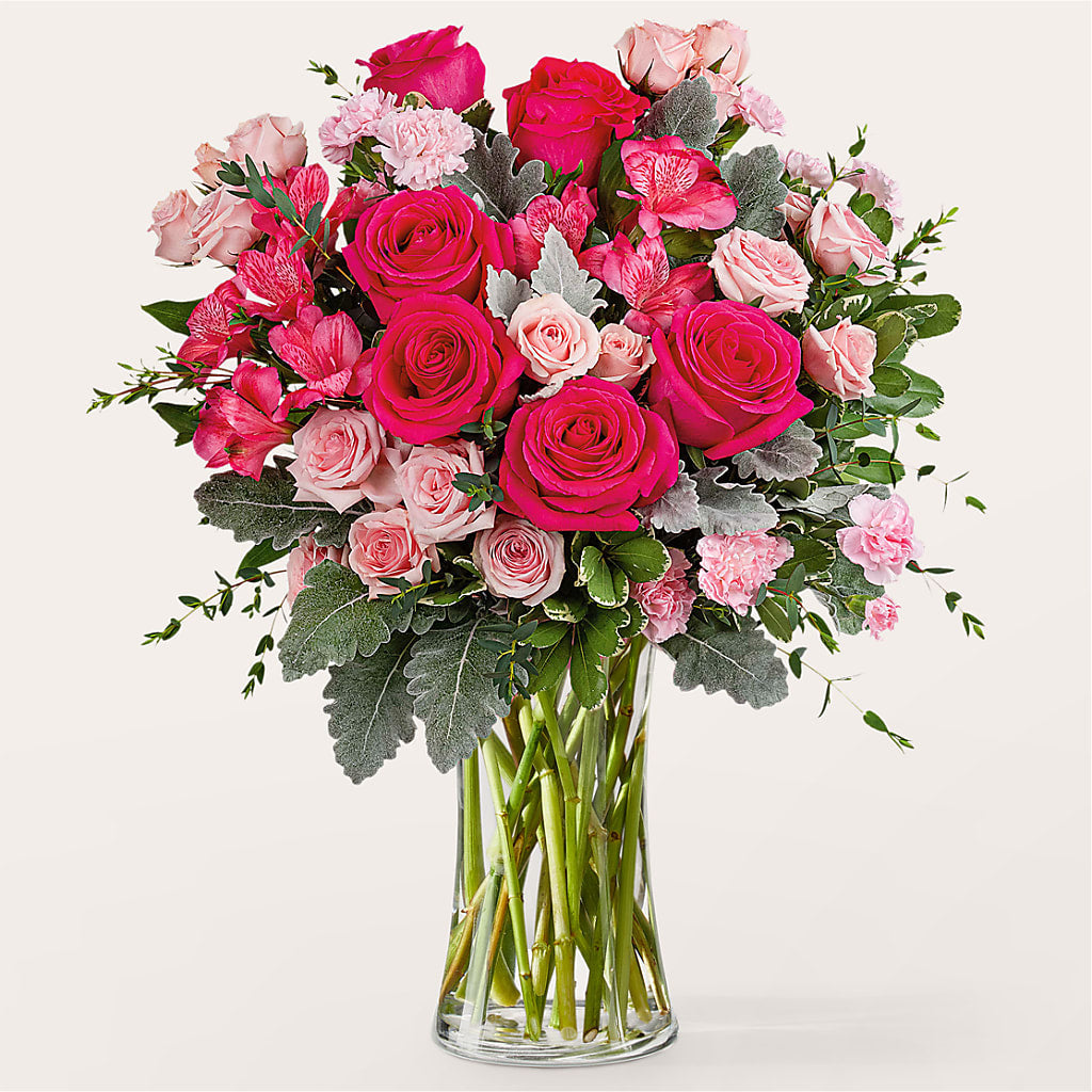 Tickled Pink Bouquet – Citrus Valley Florist, West Covina CA