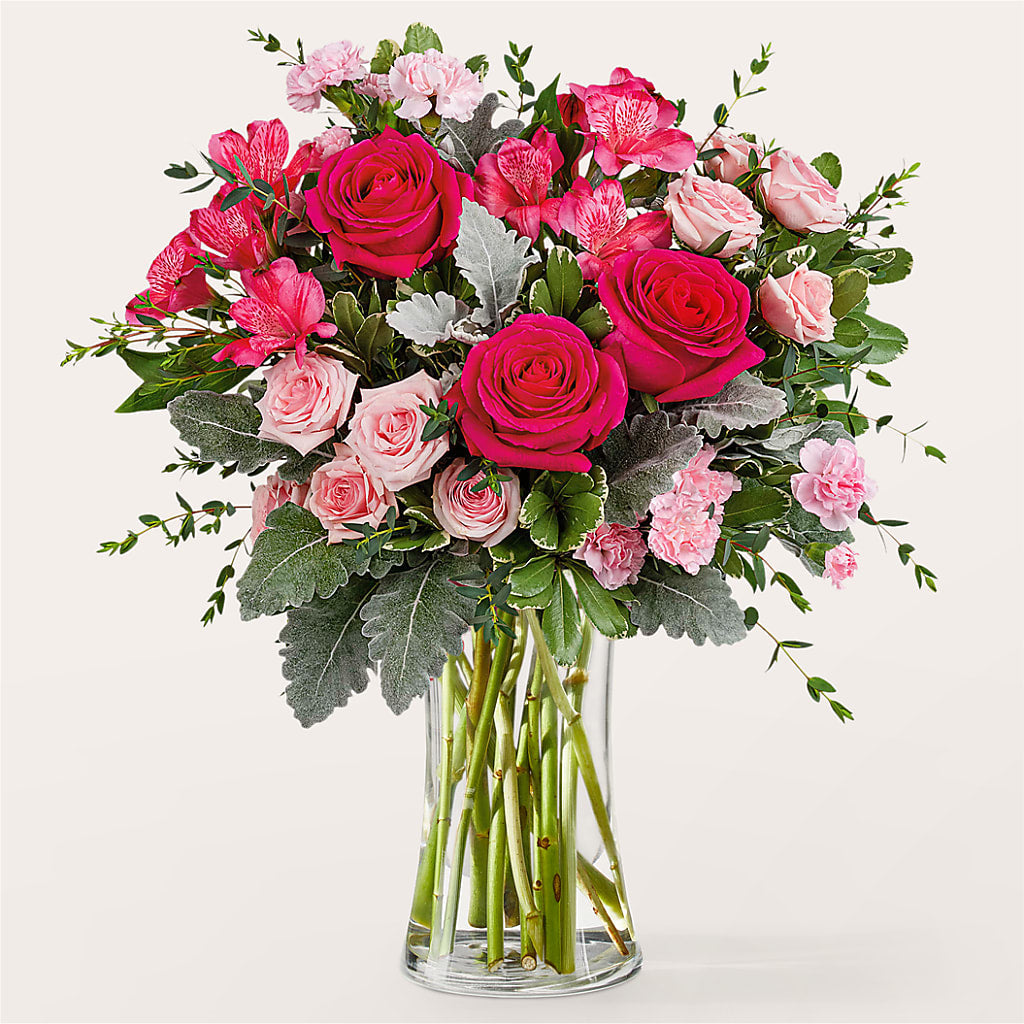 Tickled Pink Bouquet – Citrus Valley Florist, West Covina CA