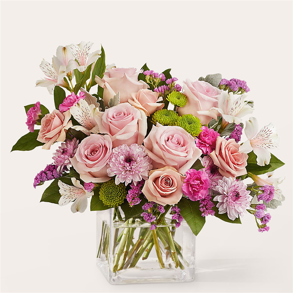 Pink Suede Bouquet – Citrus Valley Florist, West Covina CA