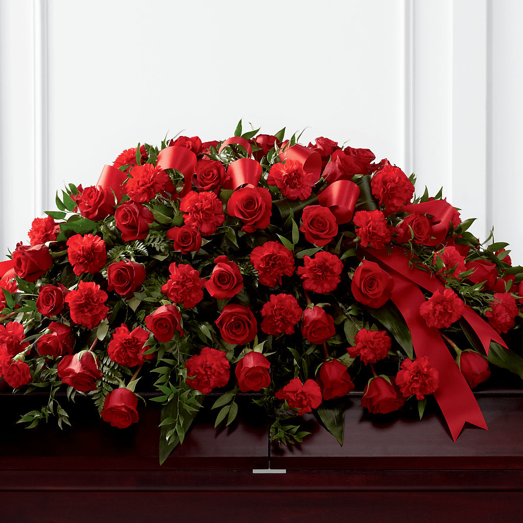 Tribute of Life Casket Spray – Citrus Valley Florist, West Covina CA