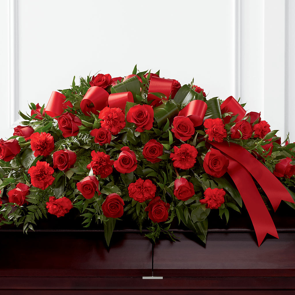 Tribute of Life Casket Spray – Citrus Valley Florist, West Covina CA
