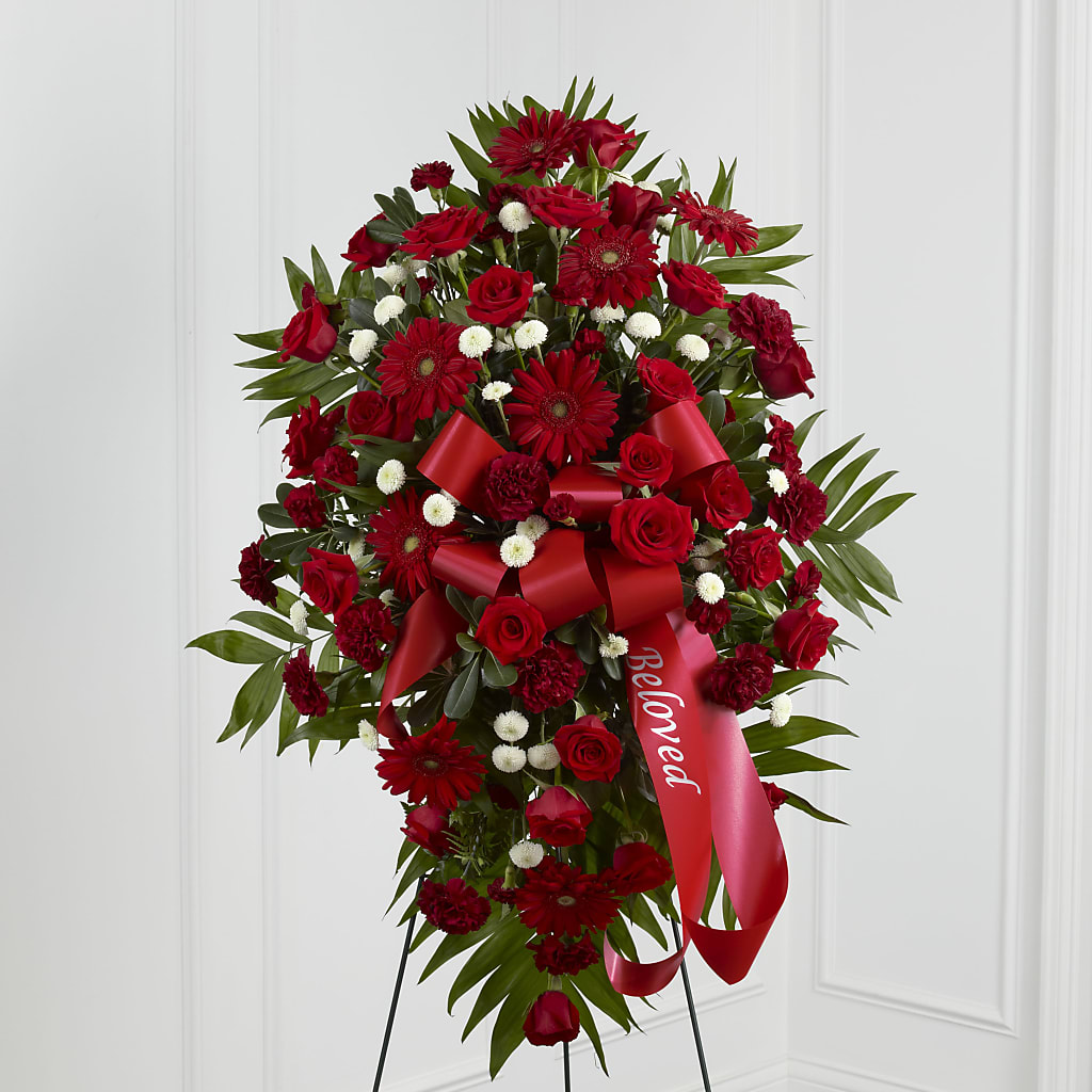Treasured Memories Standing Spray – Citrus Valley Florist, West Covina CA
