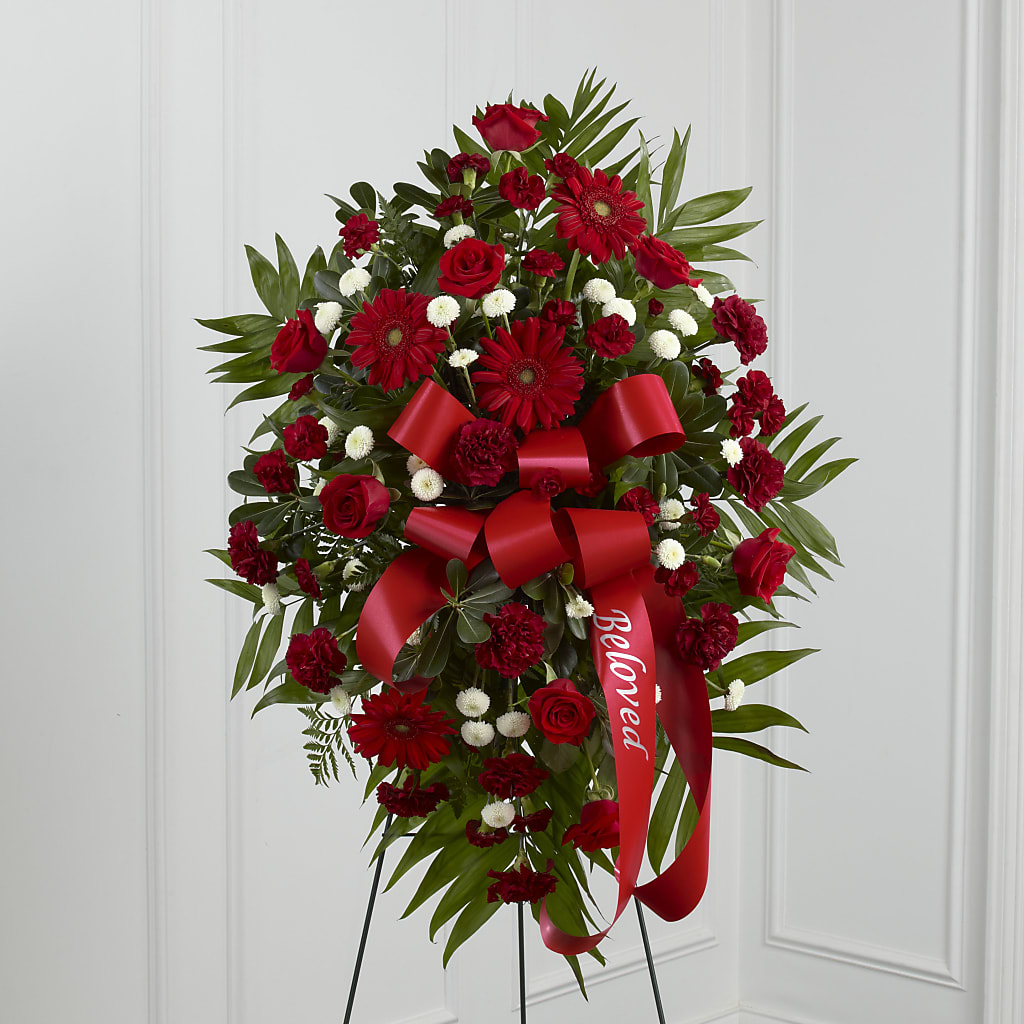 Treasured Memories Standing Spray – Citrus Valley Florist, West Covina CA