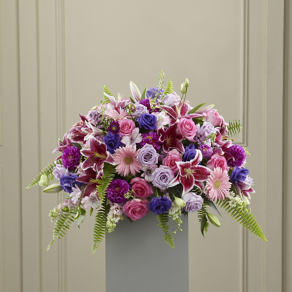 Fare Thee Well Pedestal – Citrus Valley Florist, West Covina CA