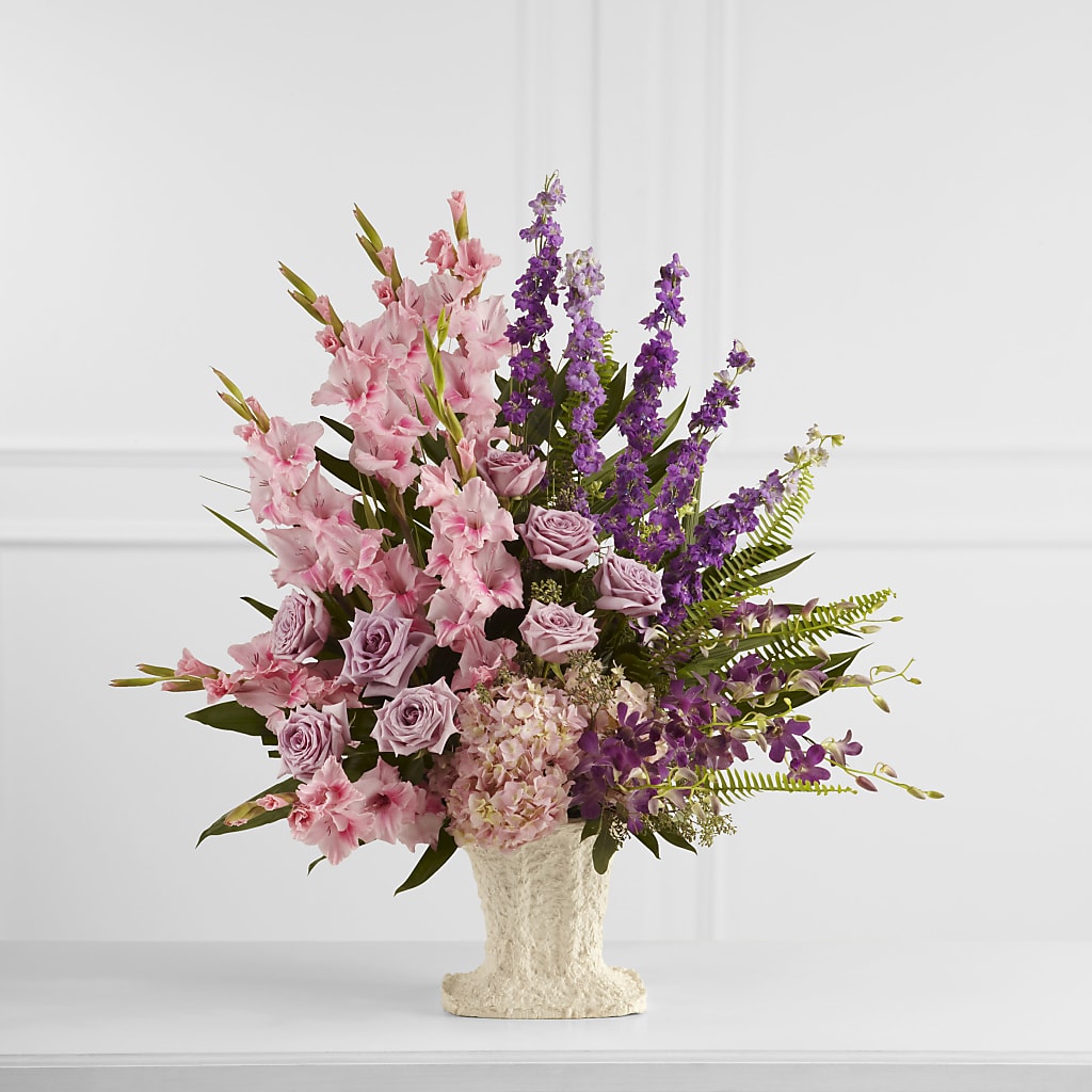 Flowing Garden Arrangement – Citrus Valley Florist, West Covina CA