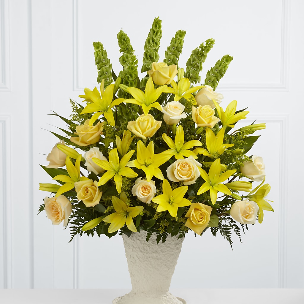 Golden Memories Arrangement – Citrus Valley Florist, West Covina CA