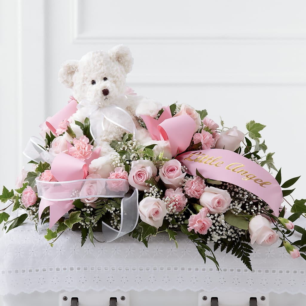Touch of Sympathy Casket Spray – Citrus Valley Florist, West Covina CA