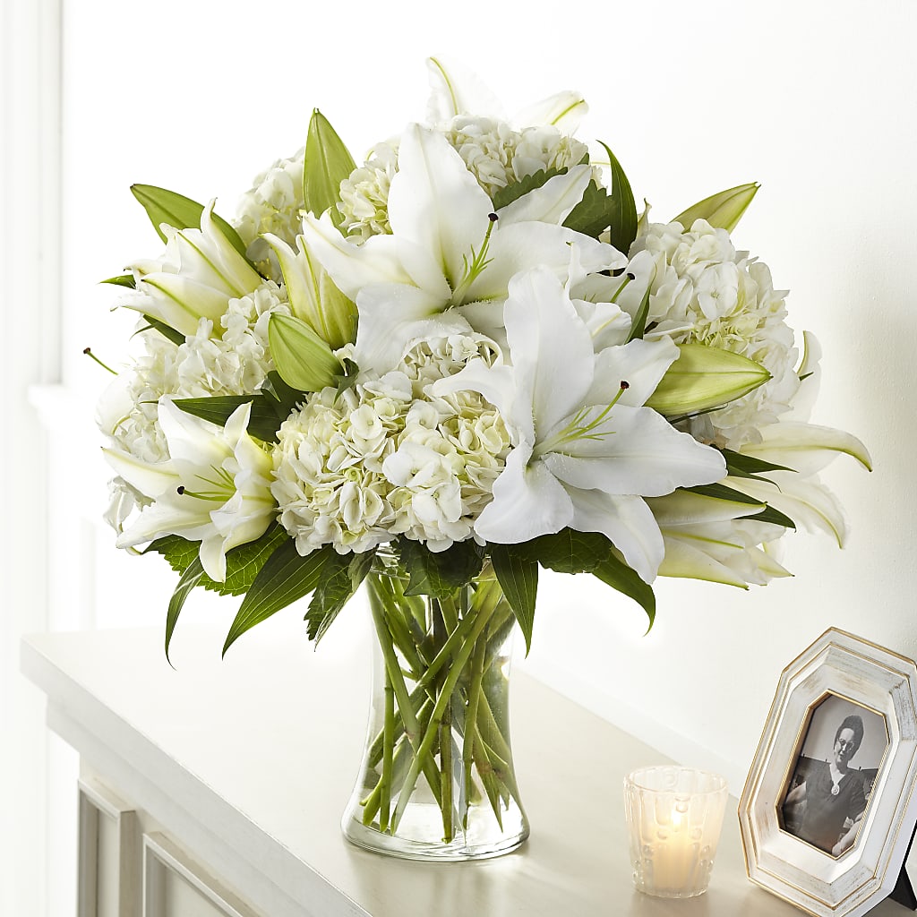 Compassionate Lily Bouquet – Citrus Valley Florist, West Covina CA