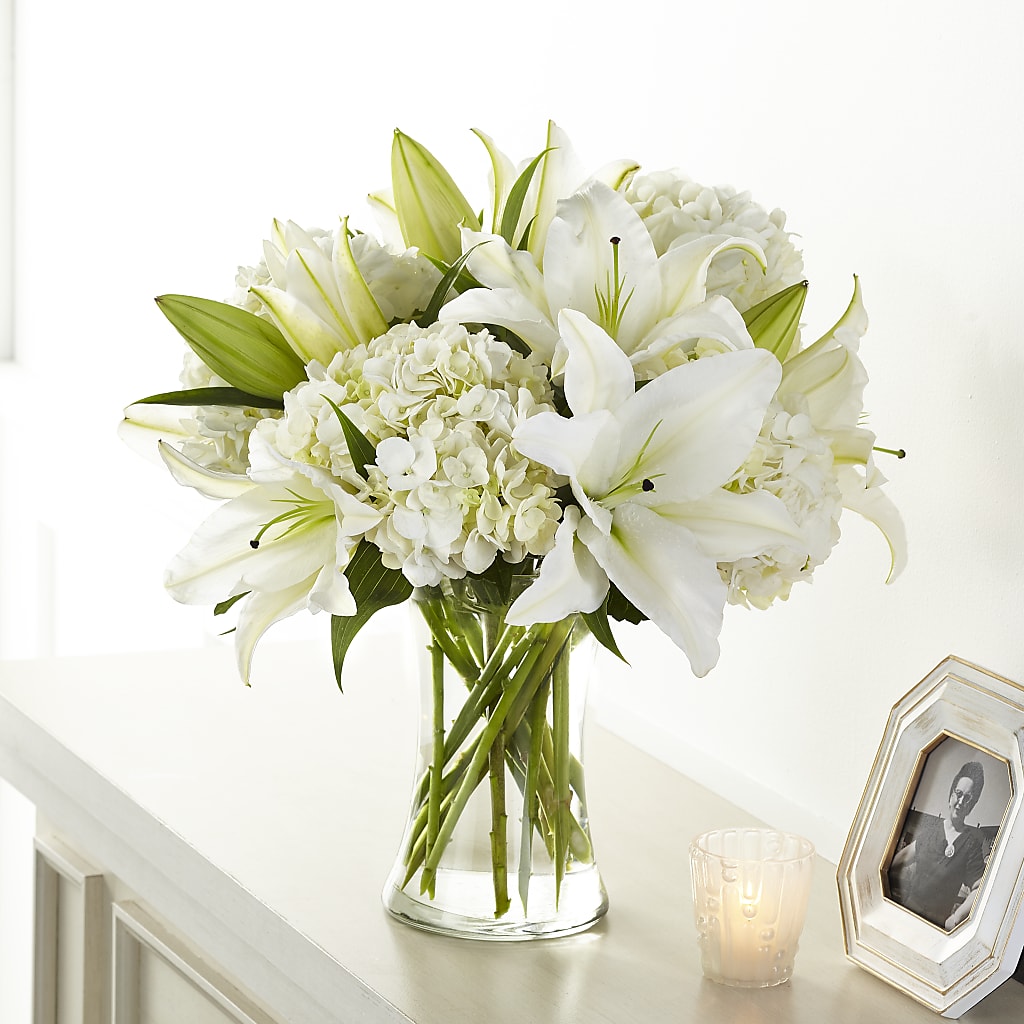 Compassionate Lily Bouquet – Citrus Valley Florist, West Covina CA