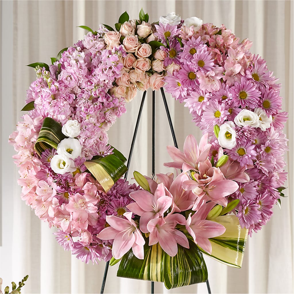 Gift of Warmth Wreath – Citrus Valley Florist, West Covina CA