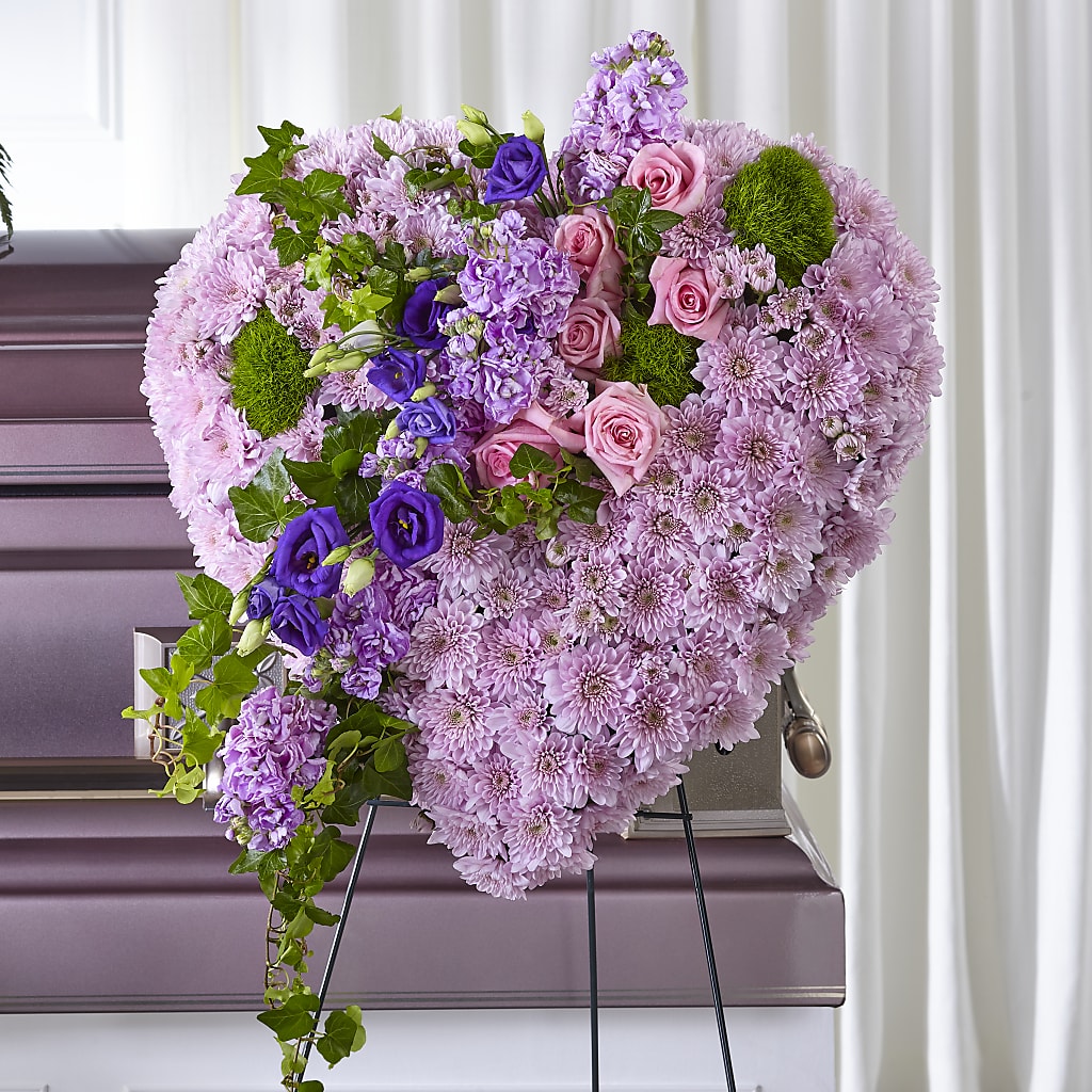 Treasured Love Standing Heart – Citrus Valley Florist, West Covina CA
