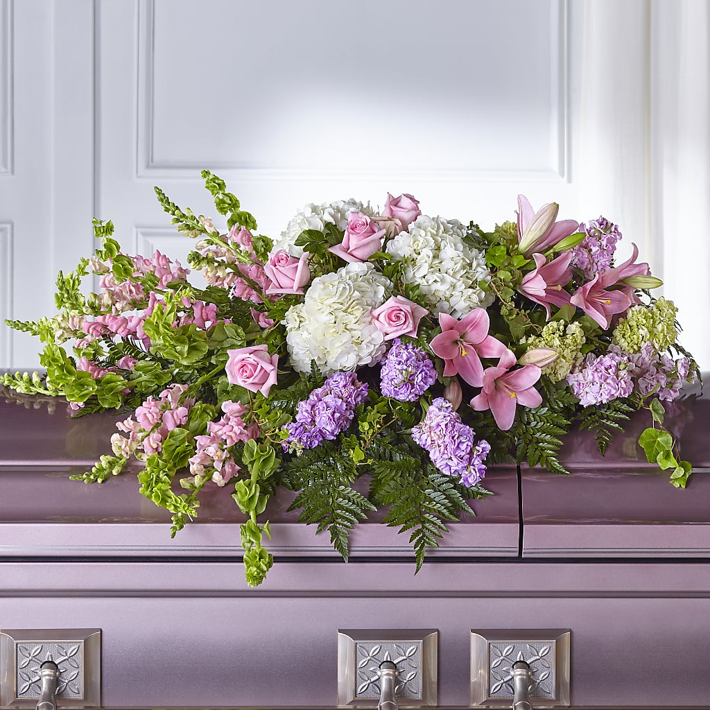 Life's Gratitude Casket Spray – Citrus Valley Florist, West Covina CA