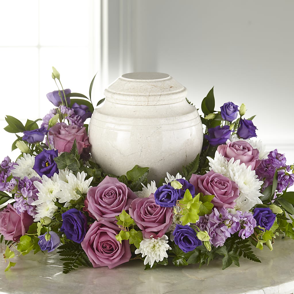 Blooming Sympathy Cremation Adornment – Citrus Valley Florist, West Covina CA