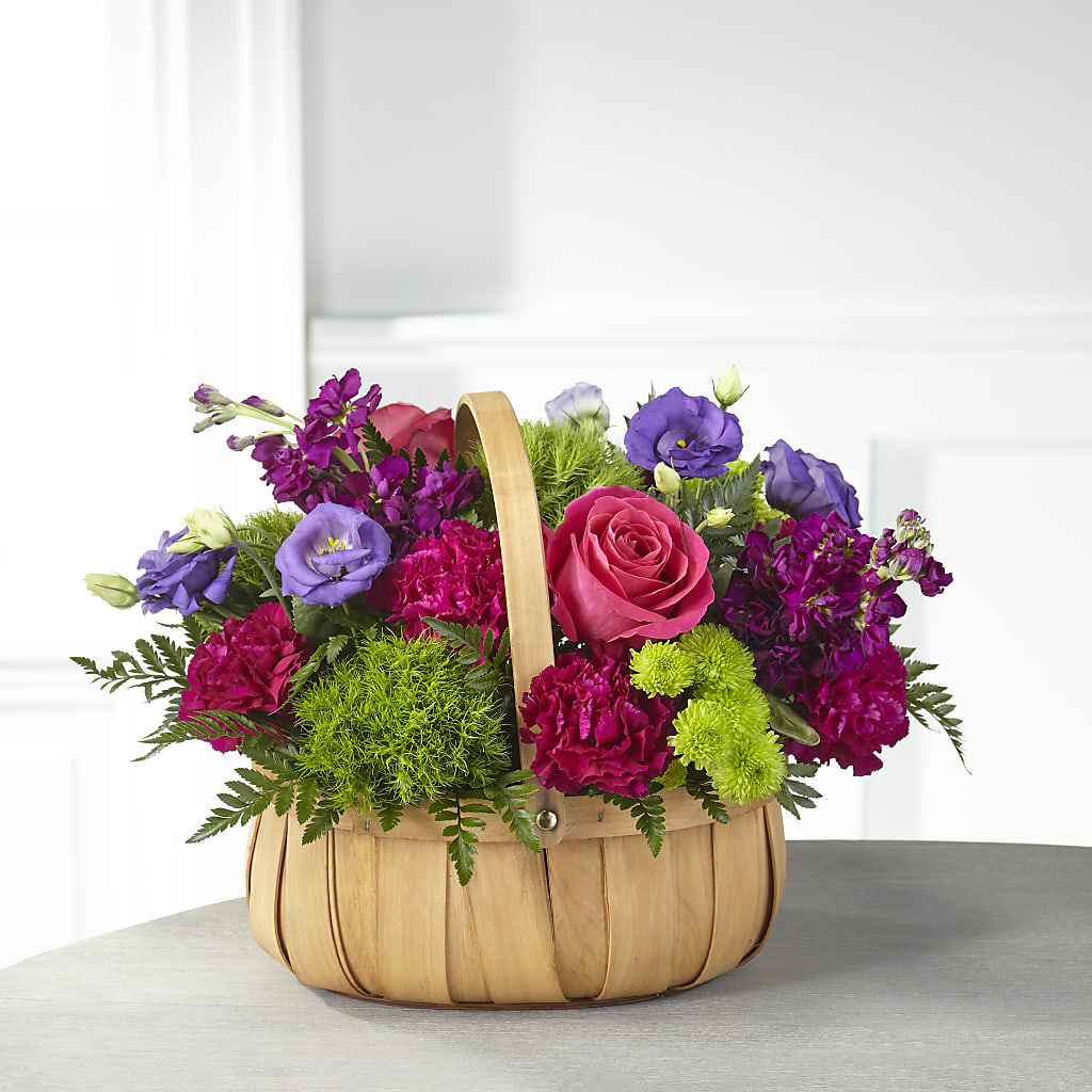 Serene Sanctuary Basket – Citrus Valley Florist, West Covina CA
