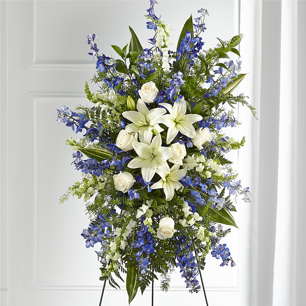 Faithful Friend Standing Spray – Citrus Valley Florist, West Covina CA