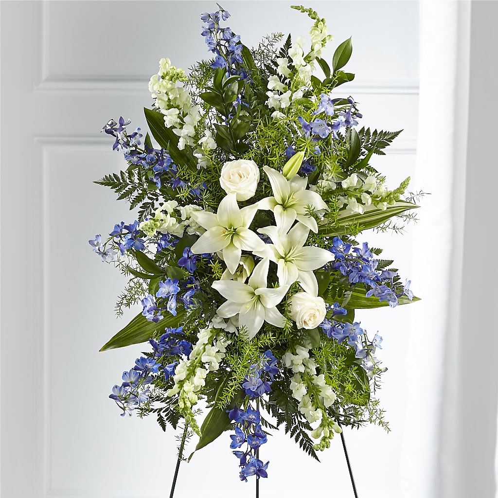 Faithful Friend Standing Spray – Citrus Valley Florist, West Covina CA