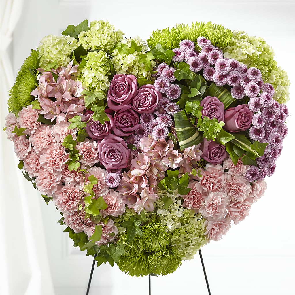 Heartwarming Standing Heart – Citrus Valley Florist, West Covina CA