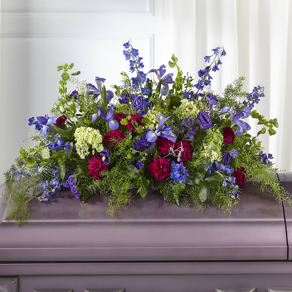 Always Treasured Casket Spray – Citrus Valley Florist, West Covina CA