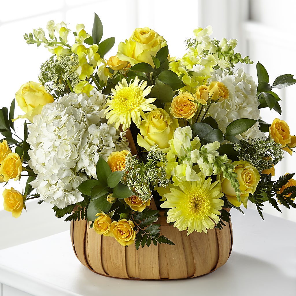 Rustic Remembrance Basket – Citrus Valley Florist, West Covina CA