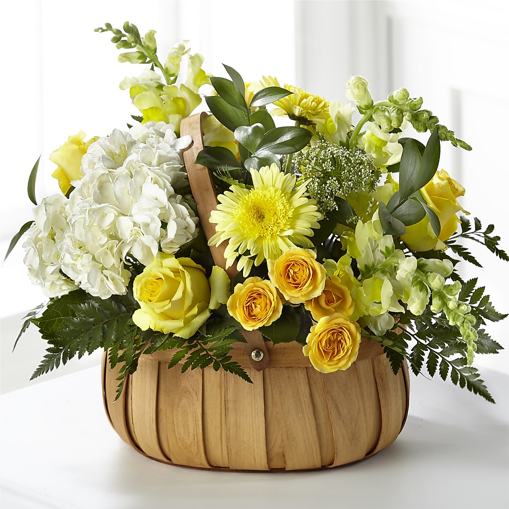 Rustic Remembrance Basket – Citrus Valley Florist, West Covina CA
