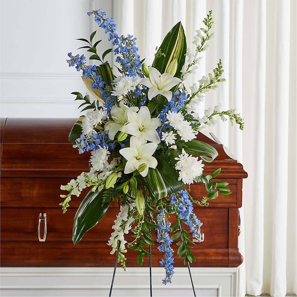 Eternal Impressions Standing Spray – Citrus Valley Florist, West Covina CA