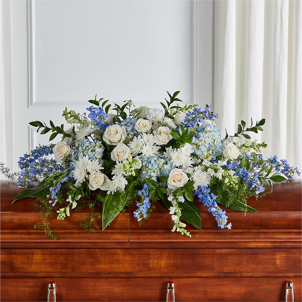 Timeless Essence Casket Spray – Citrus Valley Florist, West Covina CA