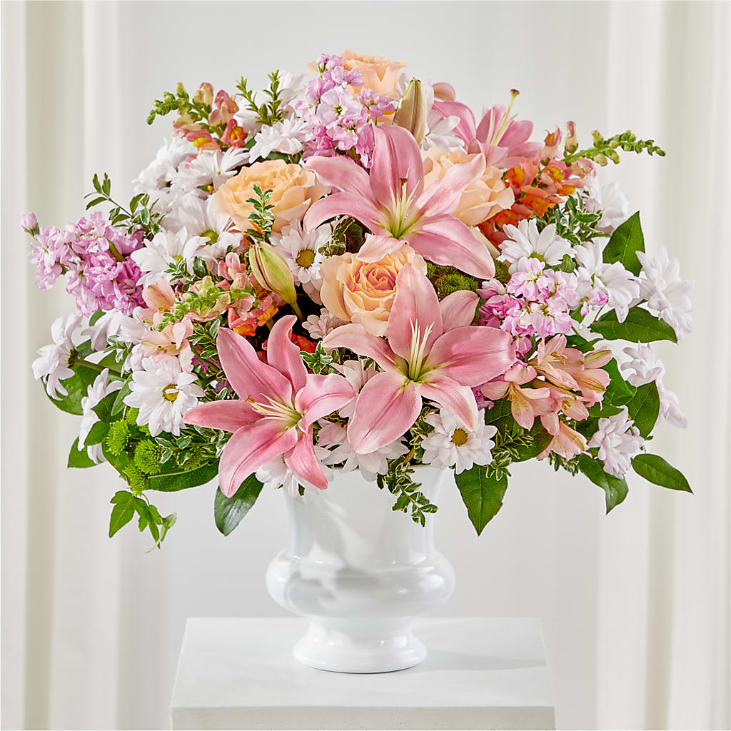 Heartfelt Gesture Urn Arrangement – Citrus Valley Florist, West Covina CA