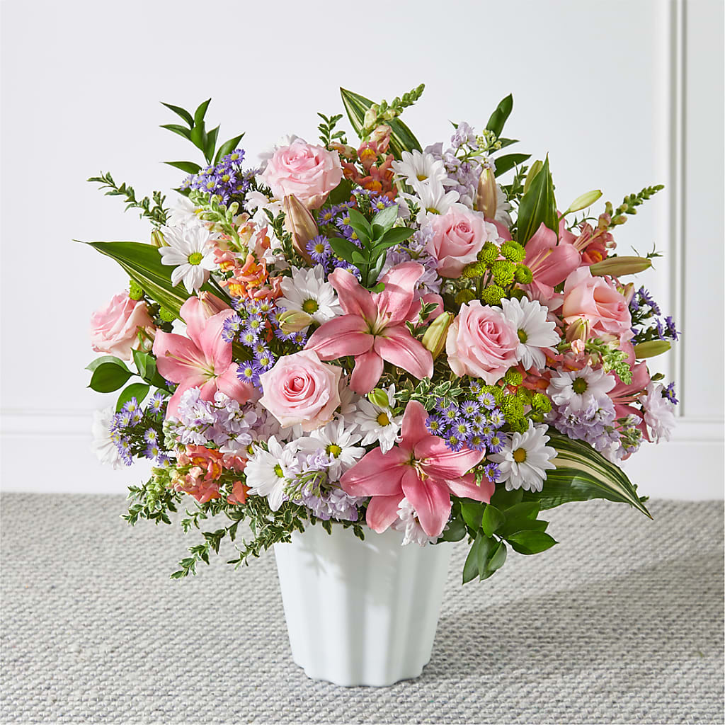 Abundant Compassion Floor Basket – Citrus Valley Florist, West Covina CA