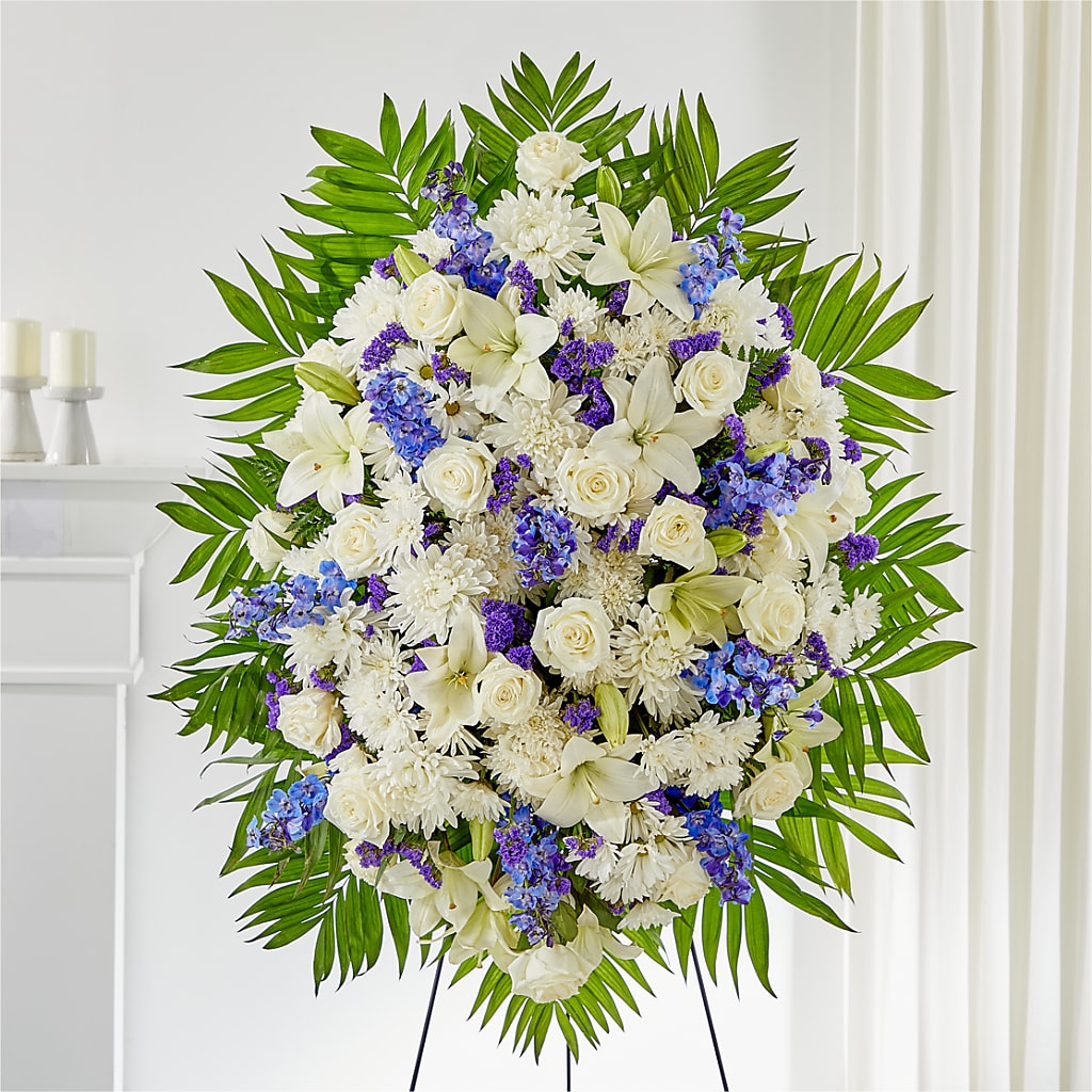 At Rest Standing Spray – Citrus Valley Florist, West Covina CA