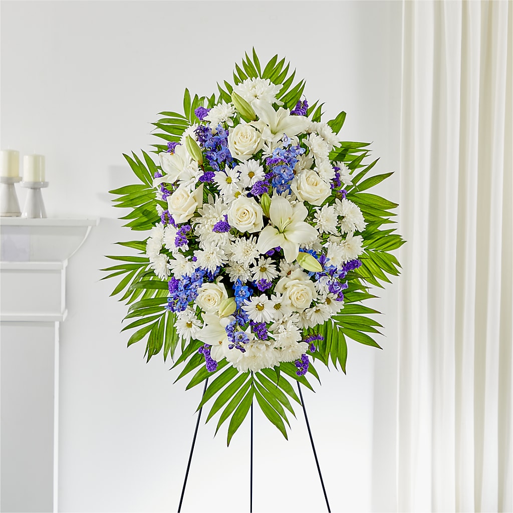At Rest Standing Spray – Citrus Valley Florist, West Covina CA