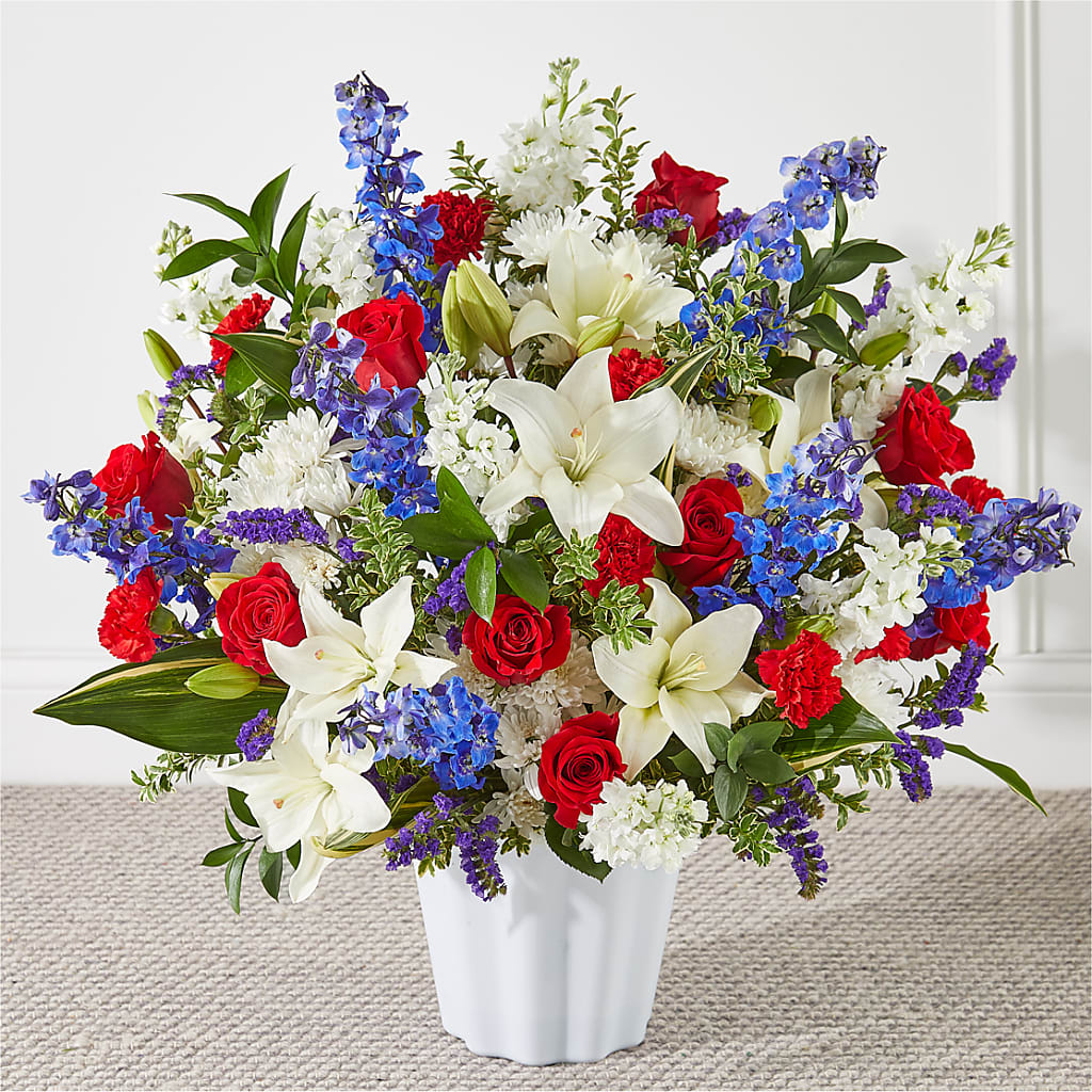 Consoled Floor Basket – Citrus Valley Florist, West Covina CA