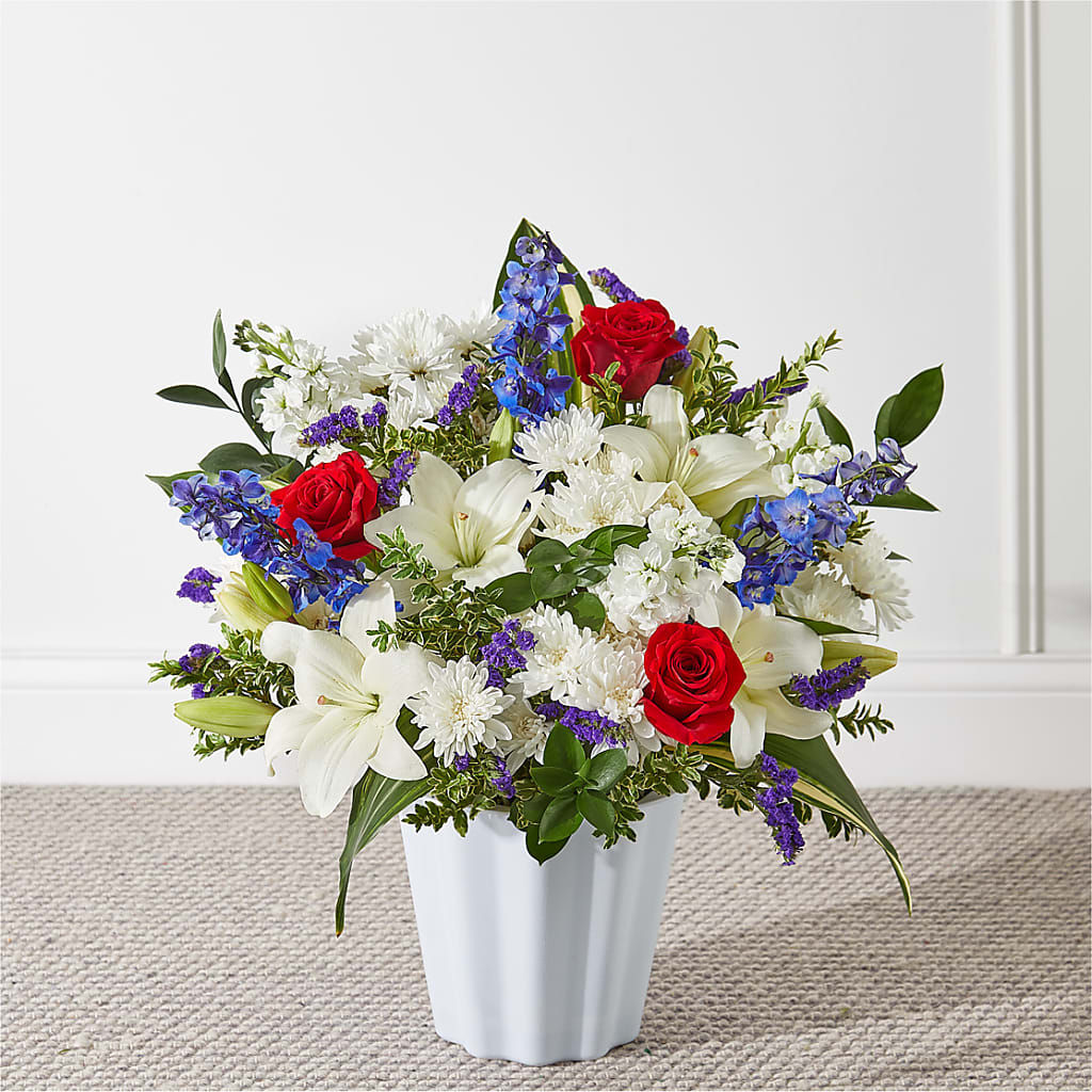 Consoled Floor Basket – Citrus Valley Florist, West Covina CA